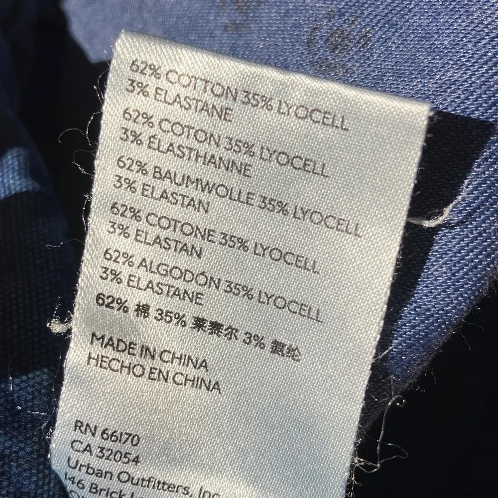 Anthropologie Wanderer Distressed Blue Pants - Picture 14 of 16